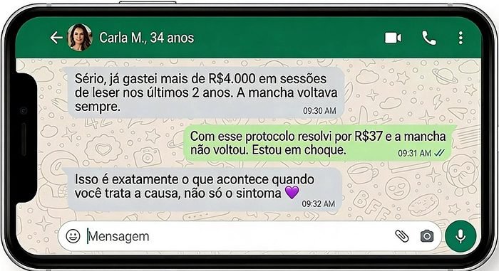 Depoimento Carla M. — WhatsApp