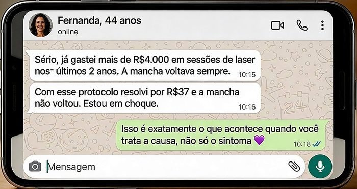 Depoimento Fernanda — WhatsApp