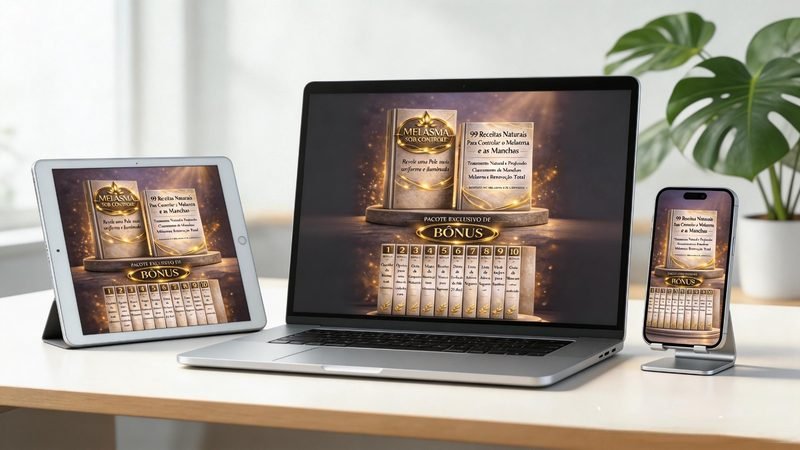 Acesse em qualquer dispositivo — celular, tablet ou computador