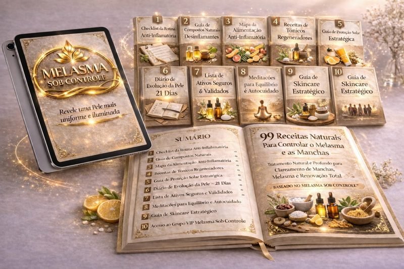 Kit Completo Melasma sob Controle + 10 Bônus